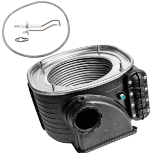 Refurbished Baxi heat exchanger 7661748 with gasket and electrode